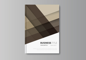 Geometric Book/Report Cover 4