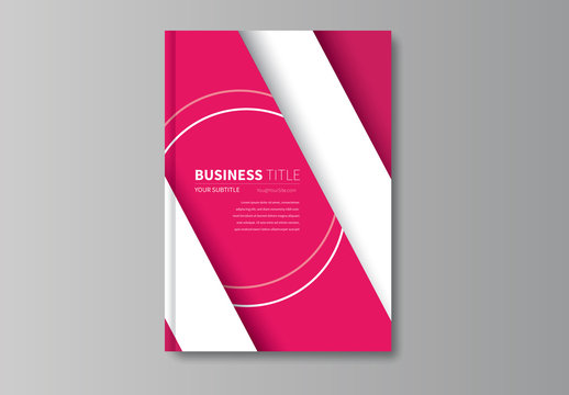 Geometric Book/Report Cover 5