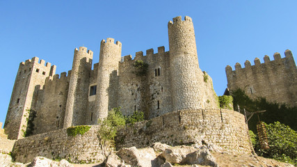 Fototapeta na wymiar Castel of Obidos, Portugal