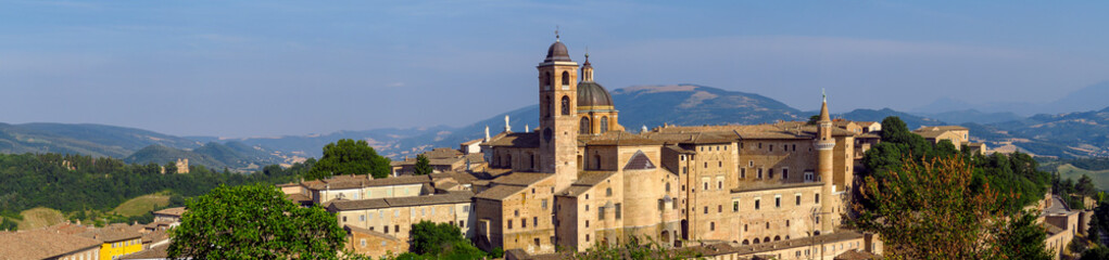 Fototapeta na wymiar Urbino - Panoramic view