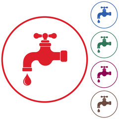 Water tap icon