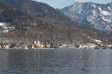 Berge am See