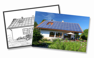 Hausbau, Planung und Umsetzung