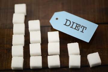 Diät weniger Zucker