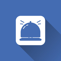 flat reception ring icon