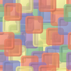 Abstract squares seamless children background