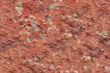 Old flaky wall