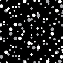 Abstract background. Round balls, or like snow.