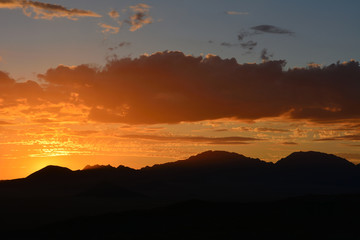 Namibia NamibRand nature reserve sunset