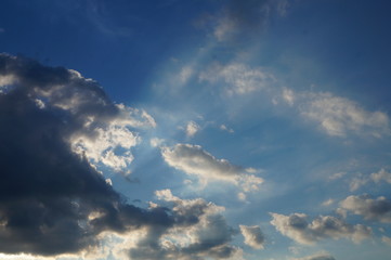 Himmel Sonne Wolken