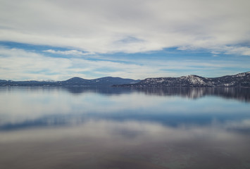 Fototapeta na wymiar The Clear Water of Lake Tahoe