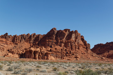 Fototapeta na wymiar Valley Of Fire State Park