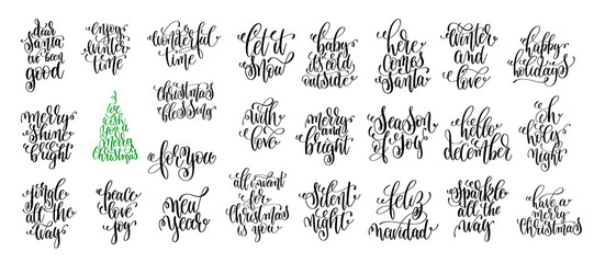 happy new year celebration holidays hand lettering quotes
