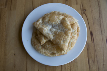 tatar food. tatar patty