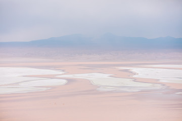 Uyuni salt flats view