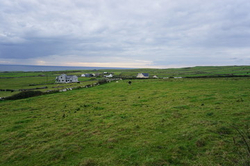 Fototapeta premium Small village, Ireland
