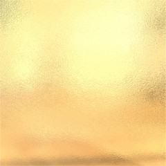 Gold metallic foil, Vector illustration