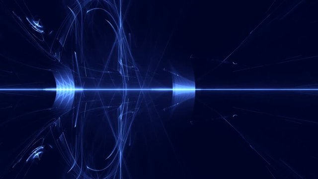 Modern futuristic dynamic digital flame fractal with transparent png background. l Animation for Special and Visual effects applications and future technology design.