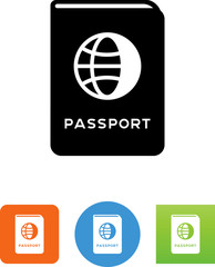 Passport Icon - Illustration
