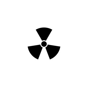 A sign of radiation and biological contamination, which is ideal for your design