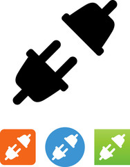 Plug Connection Icon - Illustration