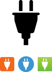 Power Cord Icon - Illustration