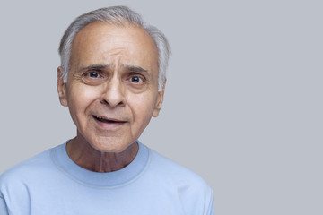 Portrait of senior man smiling 