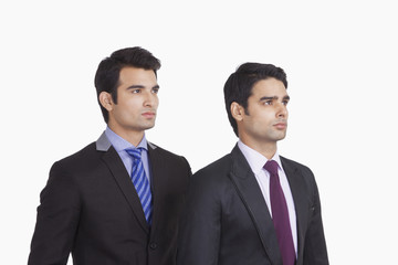 Portrait of two businessmen