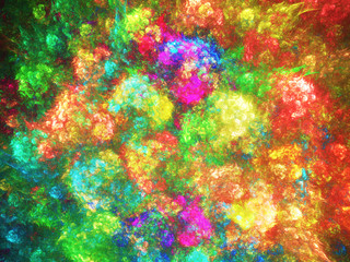 Abstract fractal background