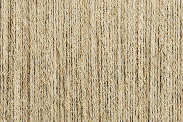 Brown linen rope texture.
