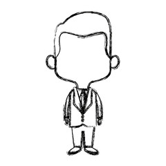 young  groom man wear suit married