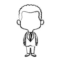 young  groom man wear suit married