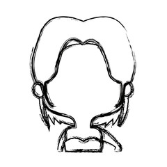 young woman portrait hairstyle lady beauty