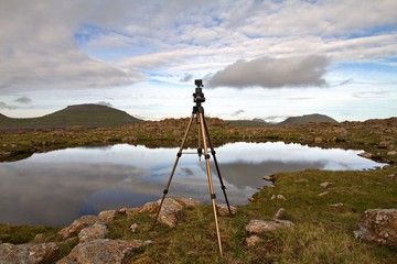 The nature of the Faroe Islands in the north Atlantic 