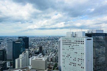 新宿の都市風景