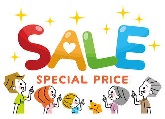 「SALE」家族