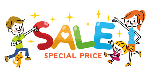 「SALE」家族