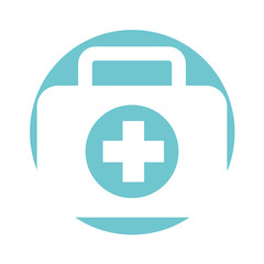 medical kit isolated icon vector illustration design