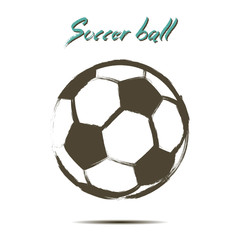 Obraz premium Soccer ball icon