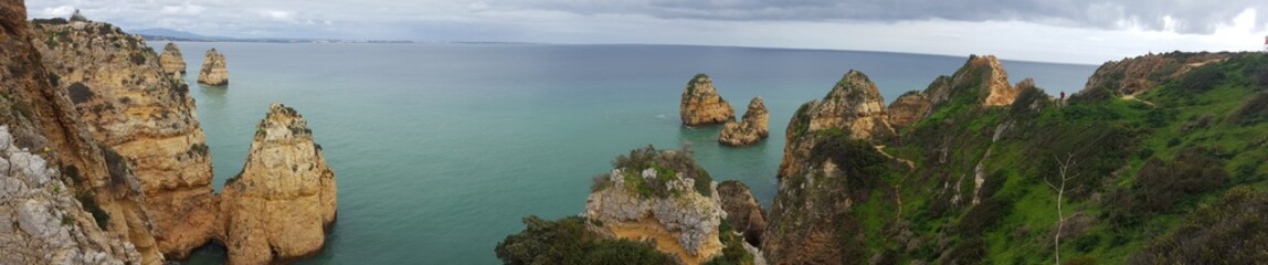 Landscapes of Lagos Algarve portugal 