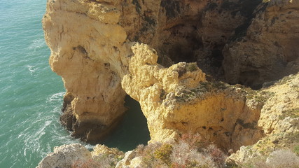 Landscapes of the Lagos , Algarve region Portugal