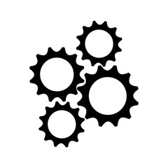 gears machine isolated icon vector illustration design