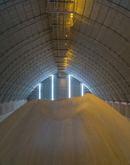 Obraz premium sugar storange factory plant room