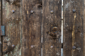 Puerta antigüa de madera con textura