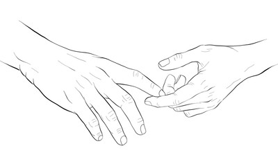 hand action vector