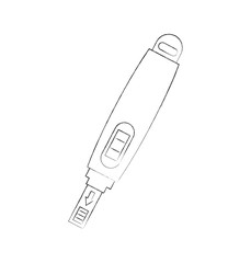 pregnancy test isolated icon vector illustration design