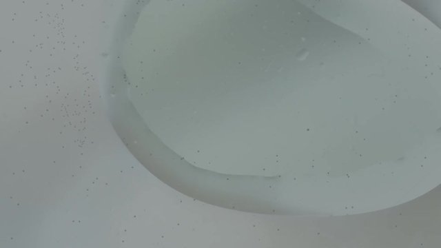 Q-Tip Stirs Clear Gel
