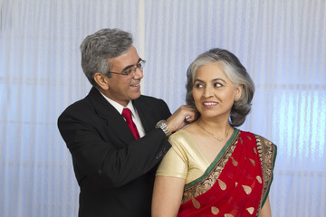 Portrait of husband and wife