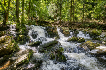Selkewasserfall im Haru bei Alexisbad