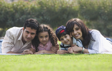 Portrait of a family 